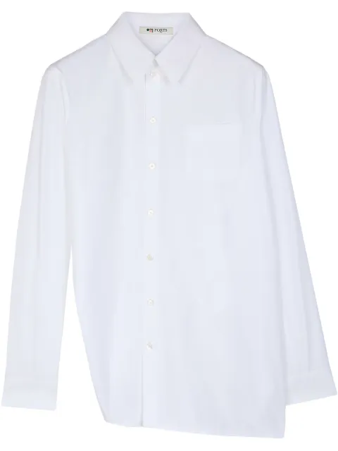 Ports 1961 No.10 Irregular shirt White PW225HLS07FCOU153