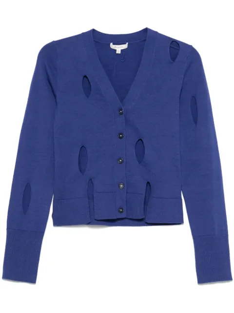 JW Anderson cut-out cardigan Blue KW1413YN0440888