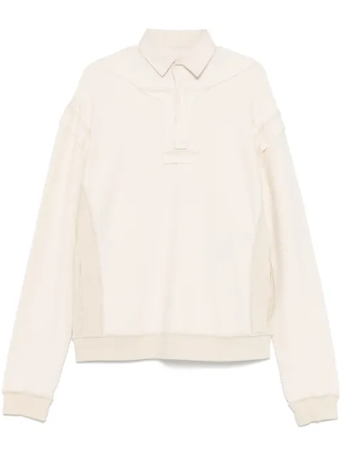 Maison Margiela Décortiqué polo shirt Neutrals S50GU0227M25022