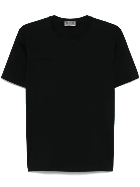 Herno lightweight-jersey T-shirt Black JG000237U52003