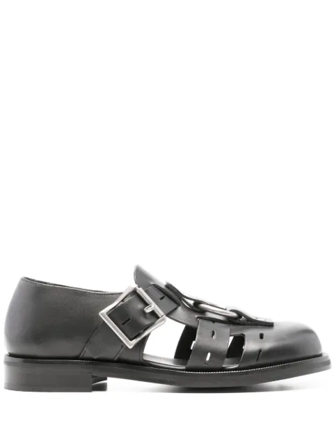 Martine Rose Bondage Belt sandals Black 1062MLP16001