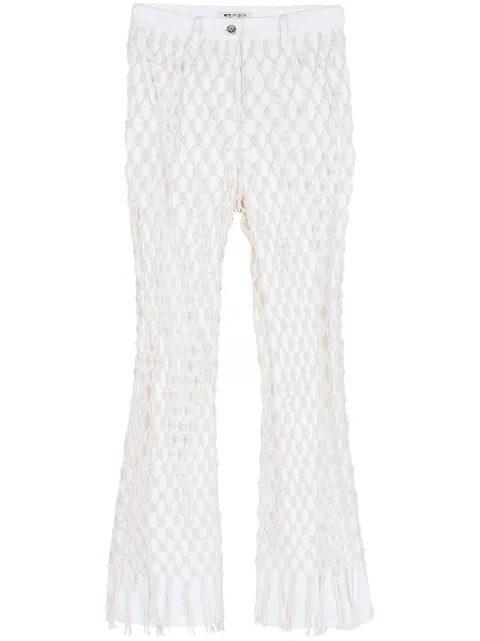 Ports 1961 Weaving Inspried jeans White PW225TJD04VDC006
