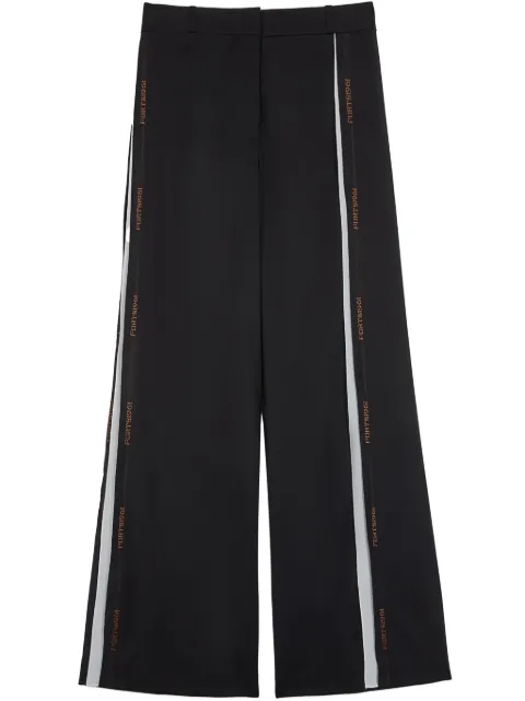 Ports 1961 stripe detailing tailored trousers Black PE225TWL02VWW033