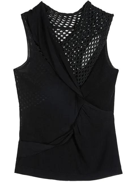 Ports 1961 layered-design top Black PW225KFK02VKE019
