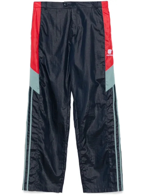 Martine Rose logo-embroidered track pants Blue 174WP10504