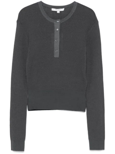 JW Anderson waffle-knit sweater Grey KW1417YN0432599