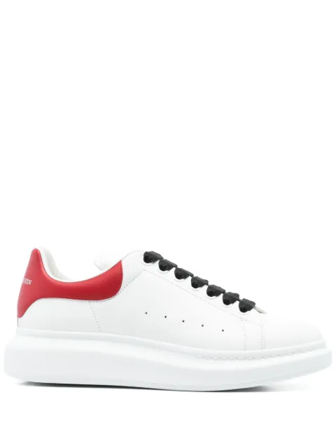 Alexander McQueen Oversized leather sneakers White 553680WIAEO