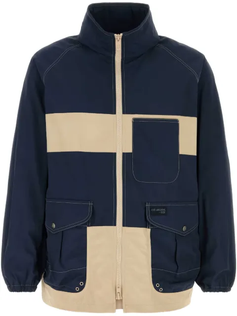 Fay two-tone jacket Blue MAM13501060WYD