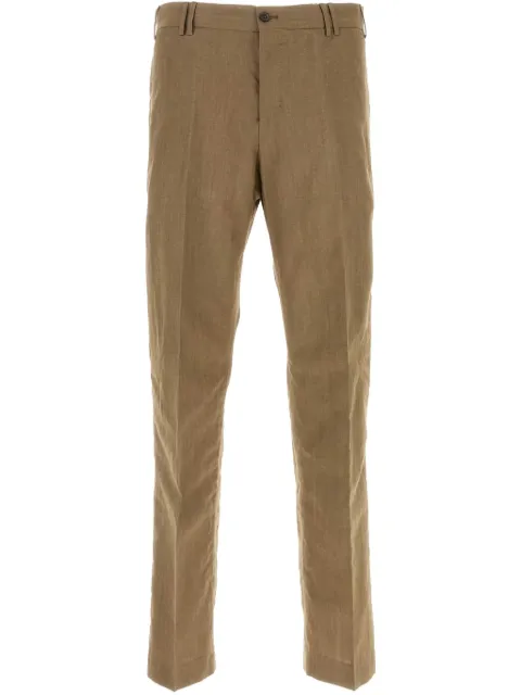 PT Torino straight-leg trousers Brown COASJDB00REWSU89