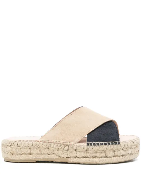 Manebi suede espadrilles Neutrals R80DX