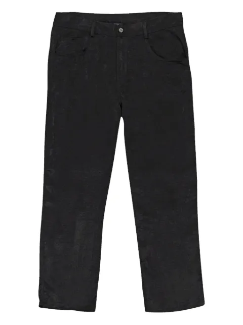 Callipygian satin trousers Black 95CPN1079