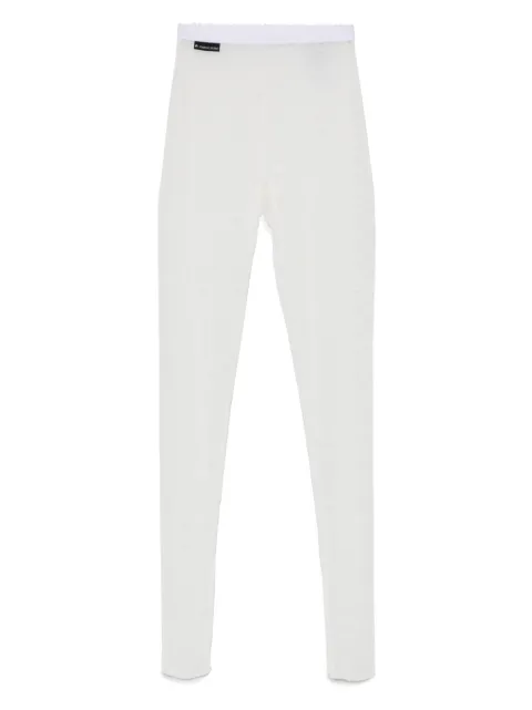 Marine Serre Moonogram tights White WUW034ACJER0005