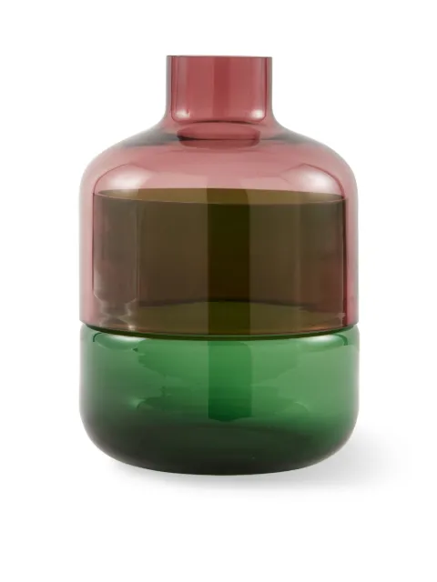 POLSPOTTEN stacked glass vase Green 140205499