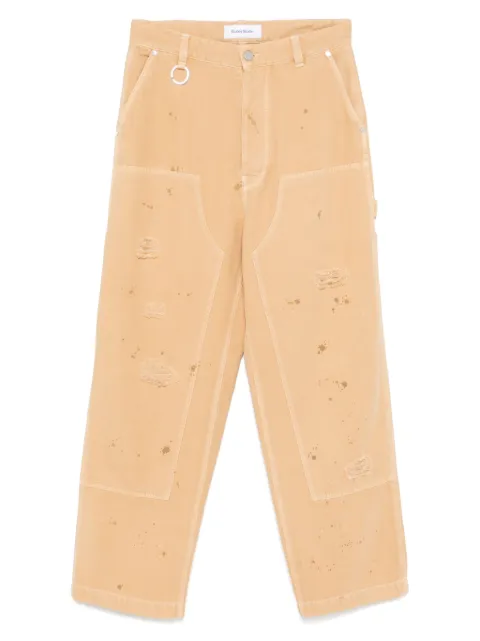 Études Studio distressed trousers Brown E25MMTRO57263