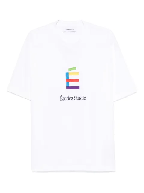 Études Studio Rainbow E T-shirt White E25MMTSH11400