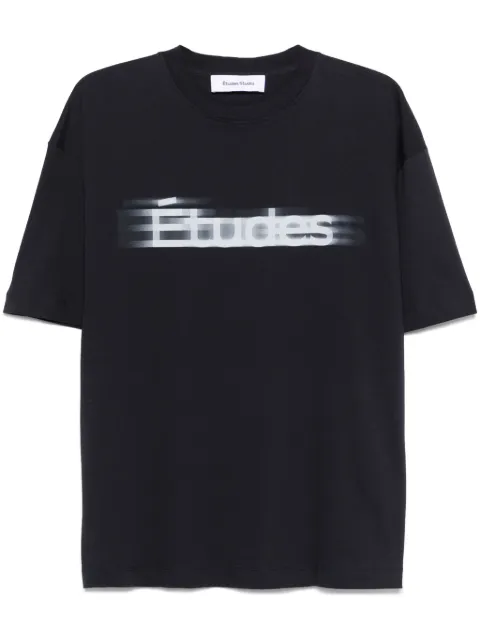 Études Studio Études Blur T-shirt Blue E25MMTSH13944