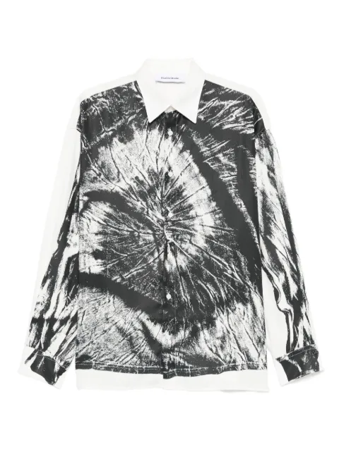 Études Studio trompe l'oeil-print shirt Black E25MMSHI35198