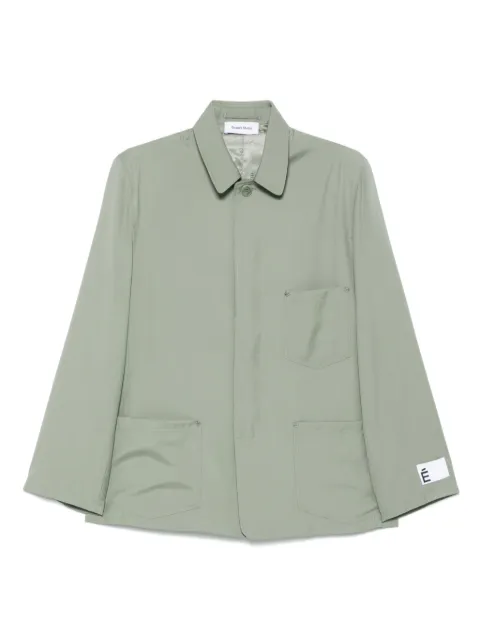 Études Studio logo-tag jacket Green E25MMOUT72331
