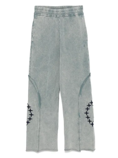 Études Studio embroidered track pants Blue E25MMTRO45042