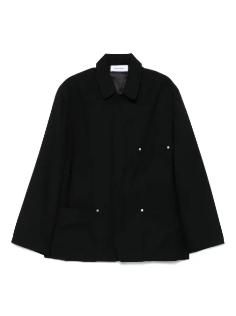 Études Studio logo-tag jacket Black E25MMOUT72399