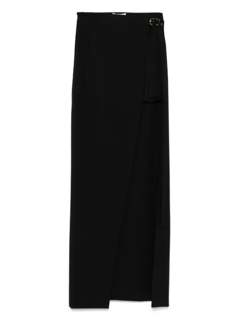 Nensi Dojaka asymmetric skirt Black NDSS25SKT056