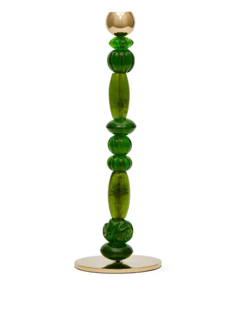 POLSPOTTEN glass candlestick holder Green 390225201