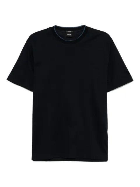 BOSS crew-neck T-shirt Blue 50524998