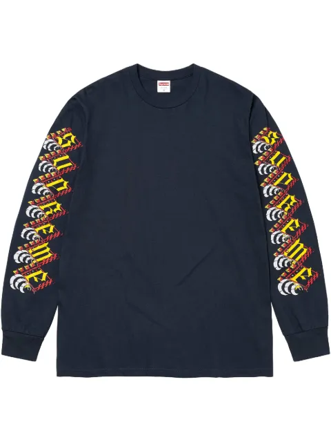 Supreme Strawberries T-shirt Blue SU25078