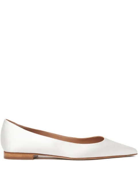 Scarosso Iris ballerina shoes White IRISBALLWHISATI