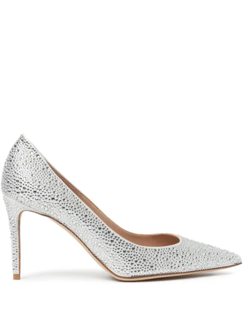 Scarosso 90mm leather pumps White GRETAPUMPSWASATI