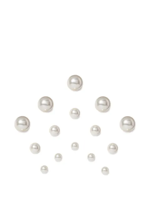 Jennifer Behr Paige hair magnet (set of 15) White 76IQ32PEARL