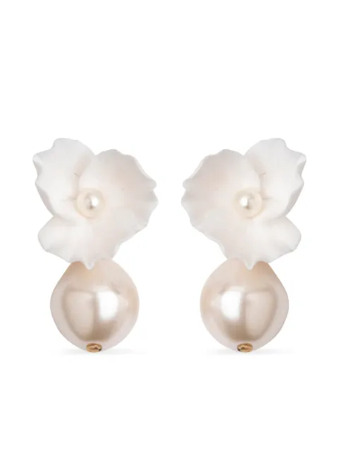 Jennifer Behr Clarabel earrings Neutrals 119RB2CREAM