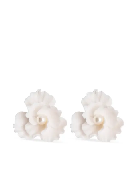 Jennifer Behr Karissa earrings Neutrals 119RA1CREAM