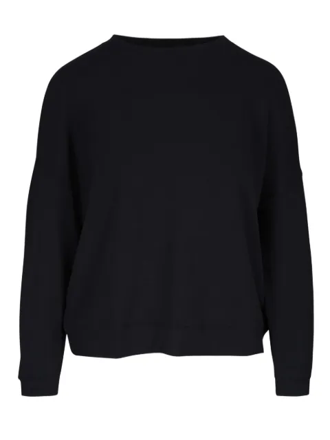 Majestic Filatures long-sleeves crew-neck sweatshirt Black M003FSW056002