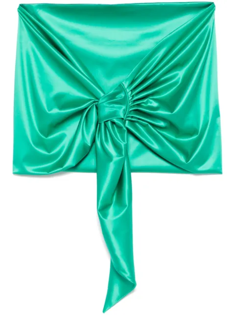 CHIARA BONI La Petite Robe Eva scarf Green STOEVASAT