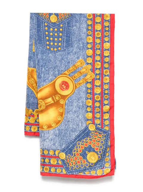 Versace Pre-Owned 2010s silk scarf Red VE300BM
