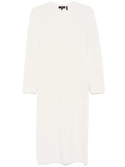 Theory bouclé midi dress Neutrals P0214702