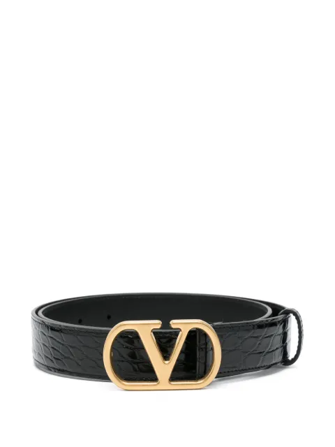 Valentino Garavani VLogo belt Black WT0SM3WEU