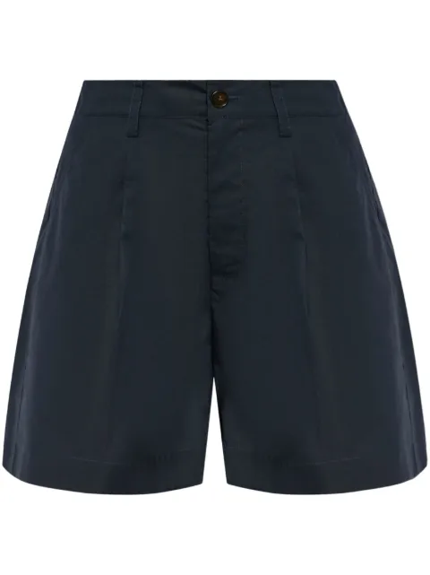 Woolrich high-rise tailored shorts Blue CFWWSH0046FRUT3944