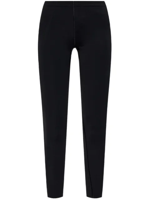 Y-3 logo-embellished performance leggings Black JN4898
