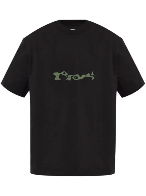 ROA logo-print T-shirt Black RBMW0436JY41