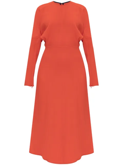 Victoria Beckham wool-blend dress Orange 1225WDR005231C