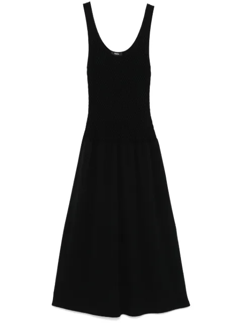 Theory knitted midi dress Black P0314704