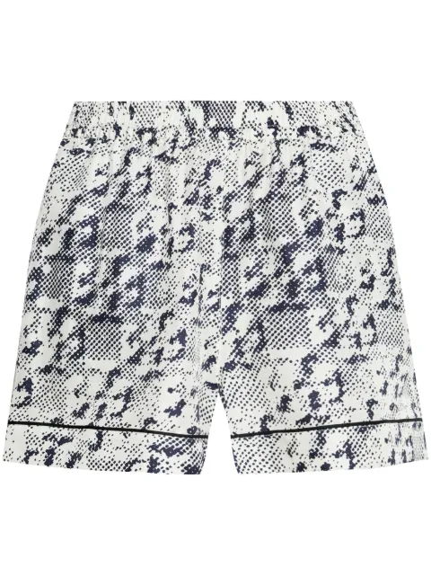 Tory Burch print-embellished shorts White 167763