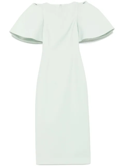 Solace London Lora midi dress Blue OS36025
