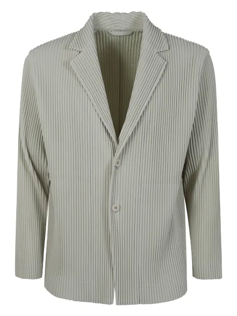 Homme Plissé Issey Miyake pleated blazer Grey HP56JD150