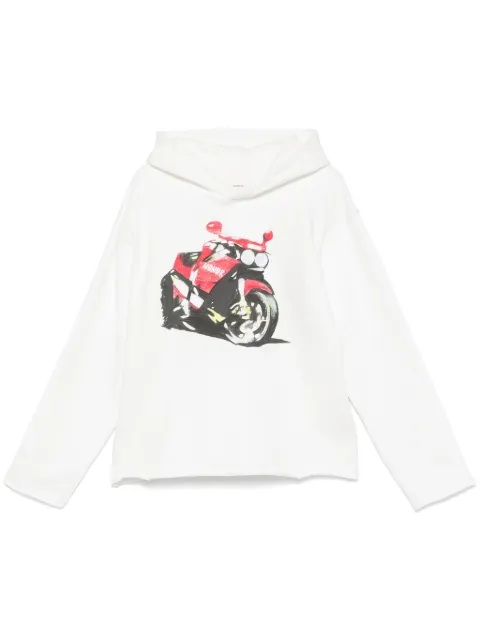 Honor The Gift Speedbike hoodie White HTG250151