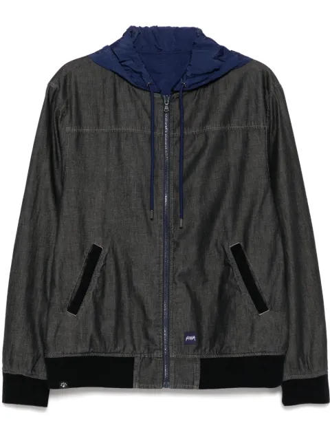 SPORT b. by agnès b. reversible hooded jacket Black DA37QU8V