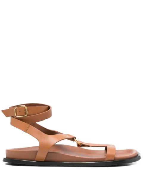 ALOHAS leather sandals Brown S10063903KIZZI