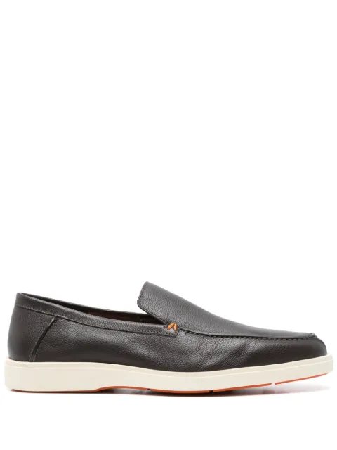 Santoni leather loafers Brown MGDG17824TICSWLM